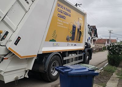 Sremska Mitrovica - separation of household waste successfully started